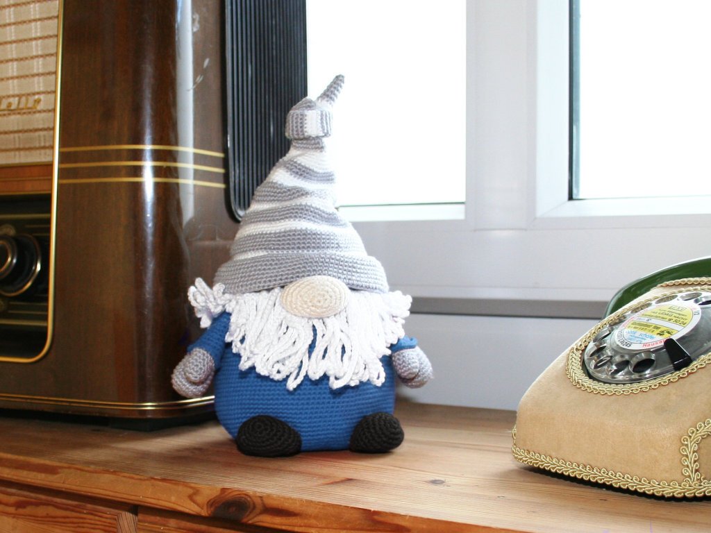 Gnome - Doorstop, Decoration - Crochet Pattern