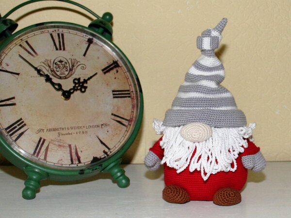 Gnome - Doorstop, Decoration - Crochet Pattern