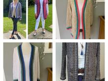 Häkelanleitung Jacke/Weste  "Wunderschön" Größe XS- XXXL