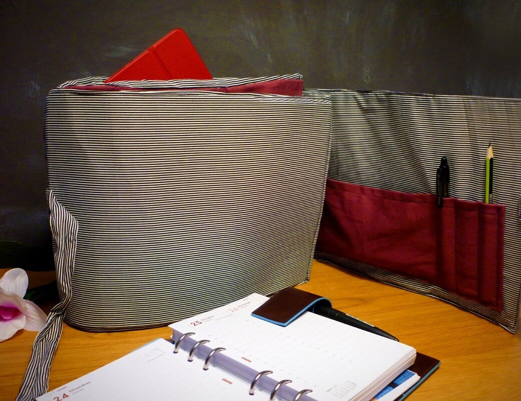 Anleitung Organizer "Archie" - Utensilo für Schreibtisch und Home-Office