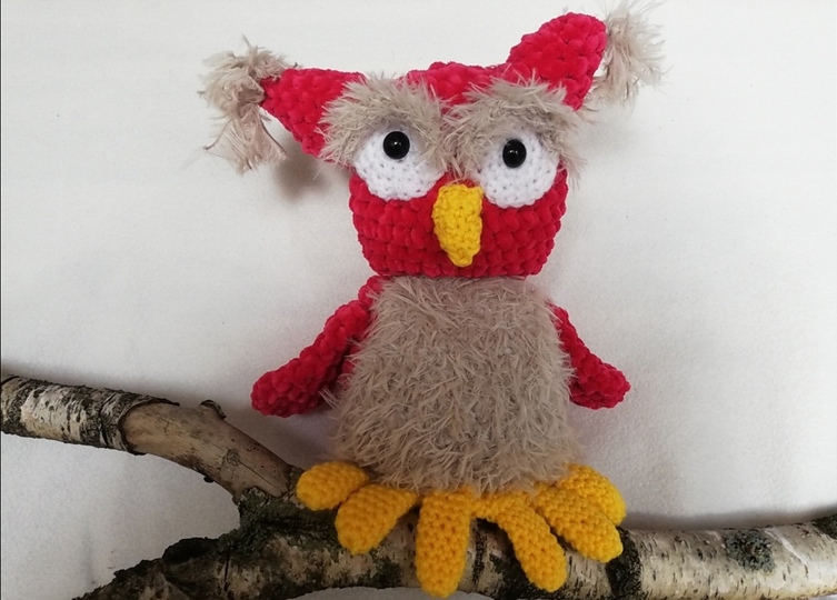 Eule Olga, Häkelanleitung