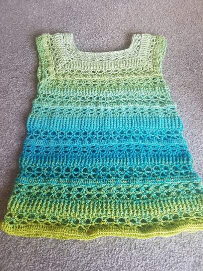 Tunika Yara häkeln Oberteil Shirt