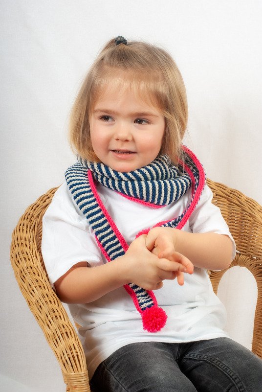 Strickanleitung Dreieckstuch Triangel in der Größe 130x24 cm