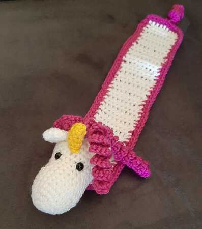 Anleitung Einhorn Lesezeichen