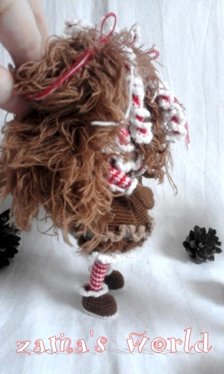 Häkelanleitung Weihnachts-Bande: Lebkuchenmädle Ginga