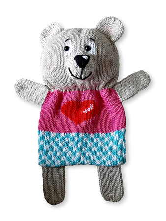 Baby Comforter Bear - Knitting pattern