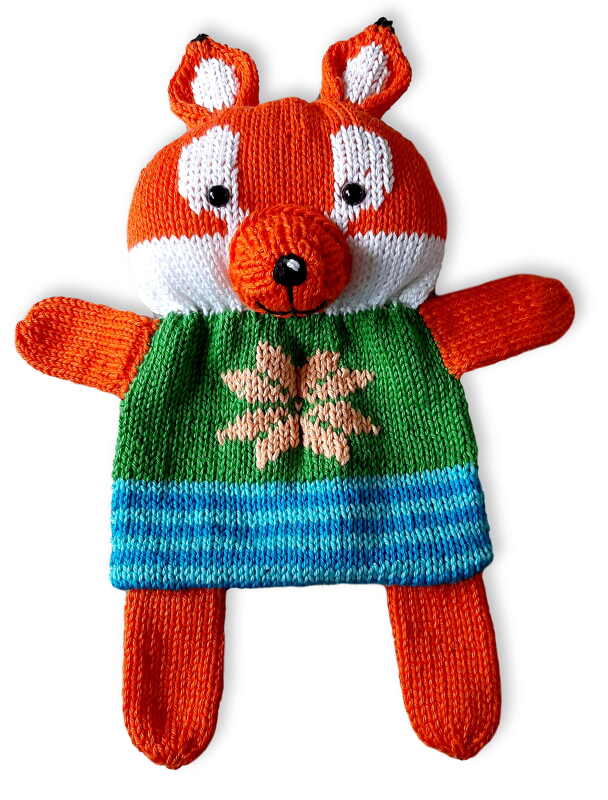 Schmusetuch Fuchs Strickanleitung - Bild 2