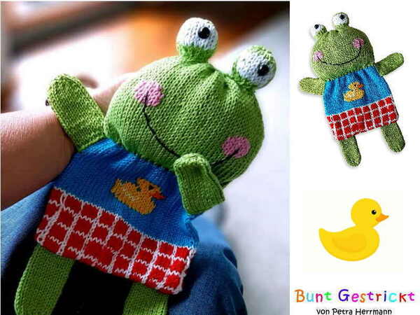 Savings package Baby Comforter "Best Buddies" - Knitting pattern