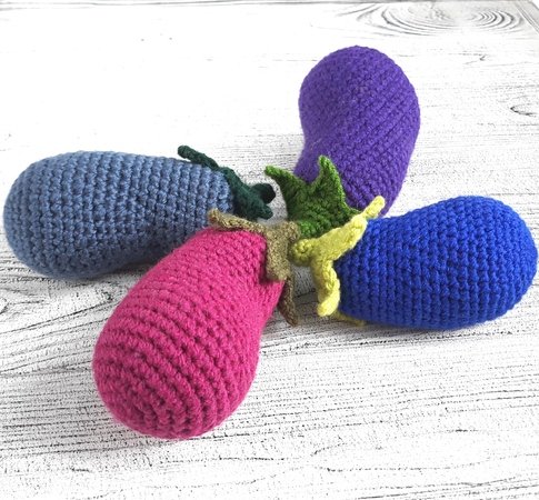 Eggplant Crochet Pattern