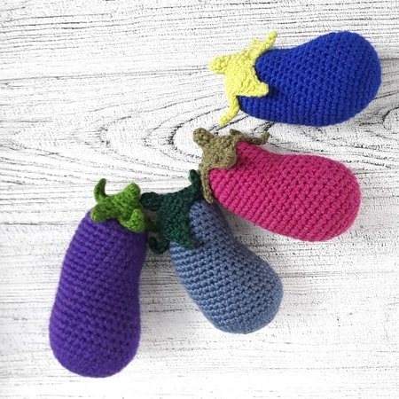 Eggplant Crochet Pattern
