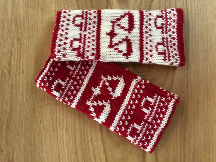 Anleitung Sternzeichen Armstulpen - Die Waage