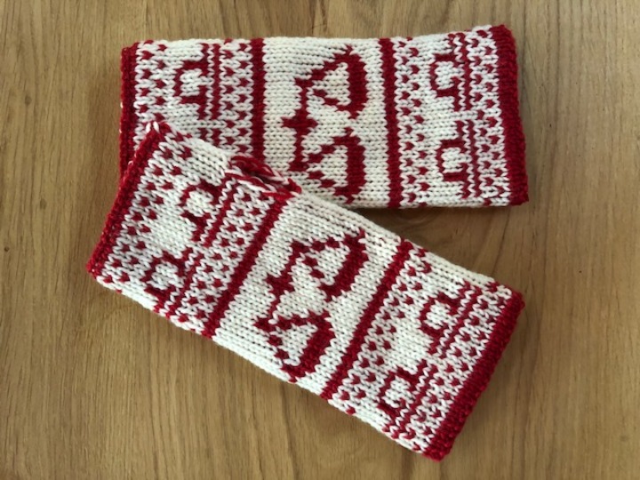 Anleitung Sternzeichen Armstulpen - Die Waage