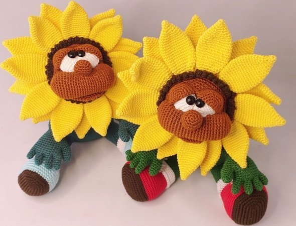 Crochet Pattern "The Sunflower"