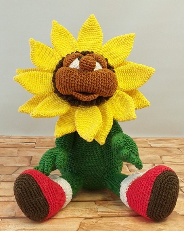 Häkelanleitung "Das Sonnenblümchen" - Bild 7