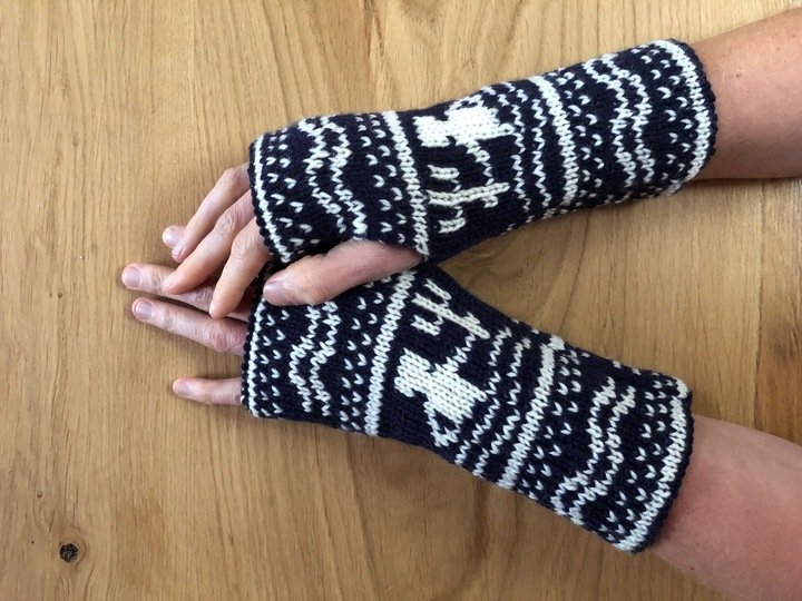 Anleitung Sternzeichen Armstulpen - Der Wassermann