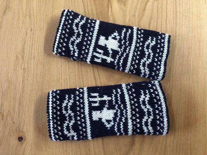 Anleitung Sternzeichen Armstulpen - Der Wassermann