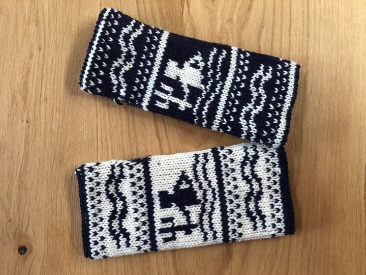 Anleitung Sternzeichen Armstulpen - Der Wassermann