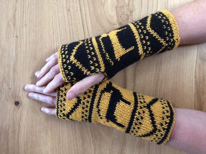 Anleitung Sternzeichen Armstulpen - Der Steinbock