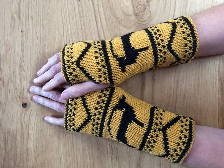 Anleitung Sternzeichen Armstulpen - Der Steinbock