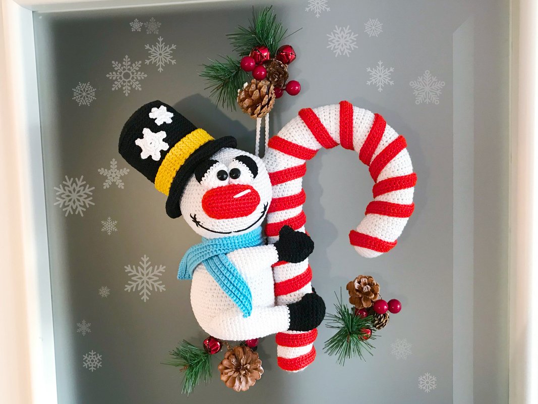 Candy canes man - Crochet Pattern from Diana´s kleiner Häkelshop - Image 5