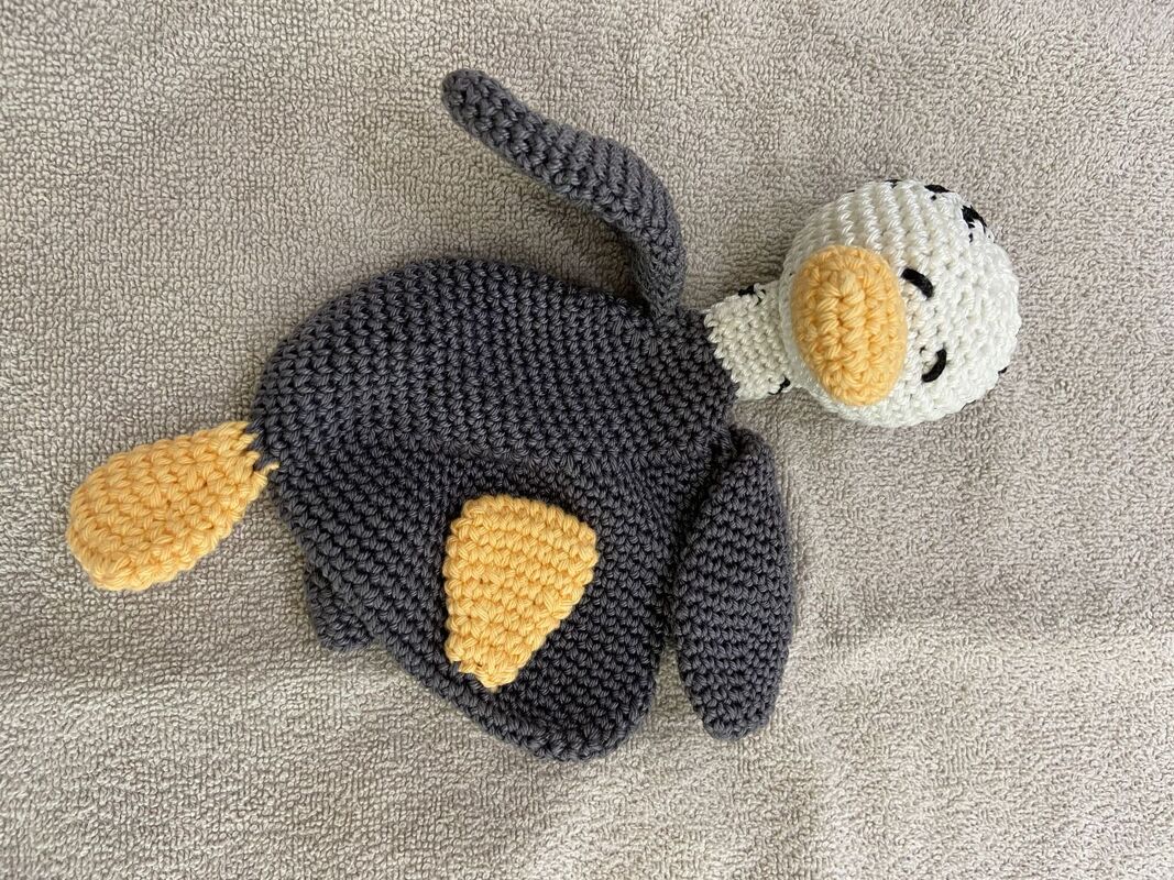 Häkelanleitung - Schmusetuch "Gans" - Bild 2