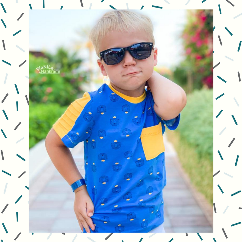 Henry Shirt mit Biesen für Jungs (86-146 Nähanleitung &amp; Schnitt)