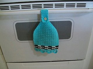 Crochet Pattern stove towel set - Image 3