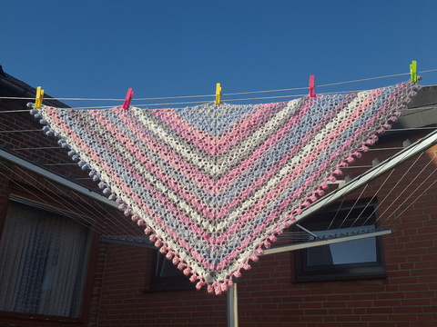 Anleitung Dreieckstuch "Harmonie"