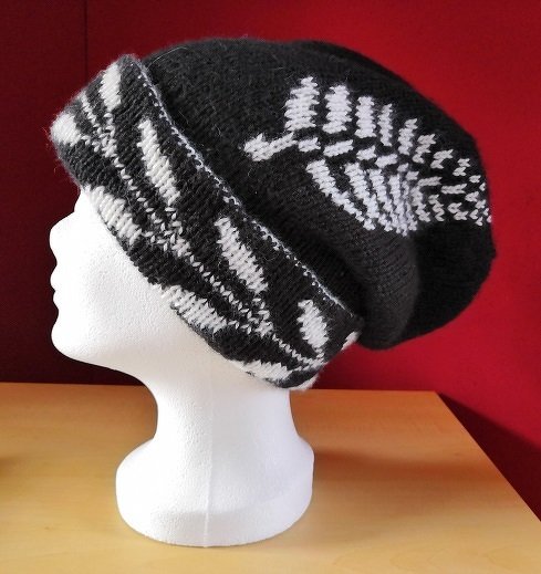 Strickanleitung Beanie "Kiwi Love" in Doubleface - Bild 2