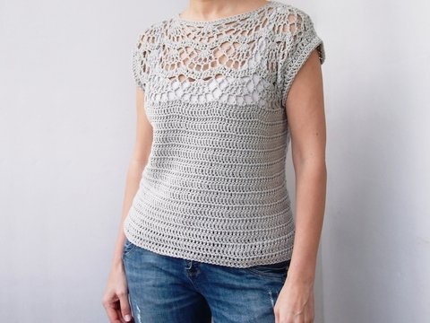 Anleitung Pearl Shell top