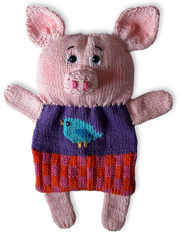Baby Comforter Pig- Knitting pattern - Image 3