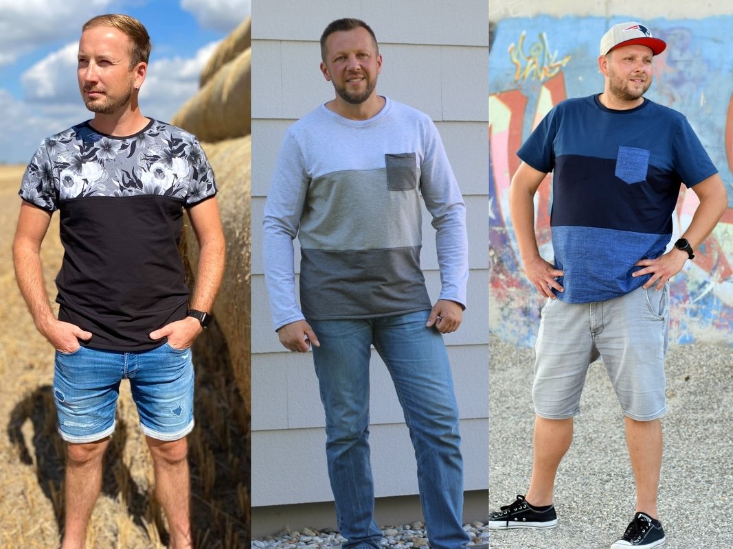 Ebook Herren Shirt MONZA Gr. XS-XXXL