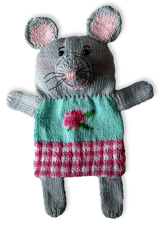 Baby Comforter Mouse- Knitting pattern - Image 2