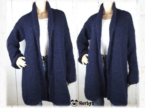 Strickanleitung Longjacke " Cuzco"