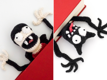 Monster Bookmarks PDF Crochet Pattern Bundle