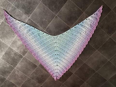 Anleitung Tuch Flügelreigen