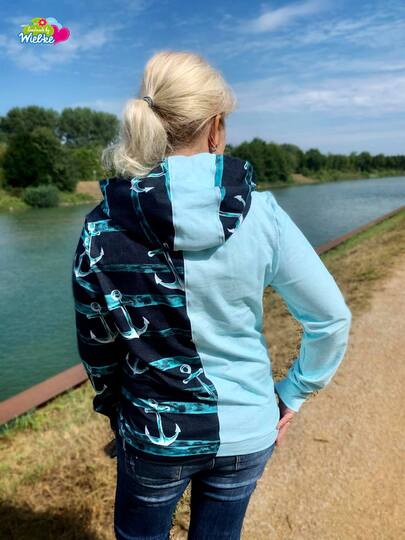 Ebook Hoodie AROSA Gr. XS-XXXL