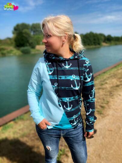 Ebook Hoodie AROSA Gr. XS-XXXL