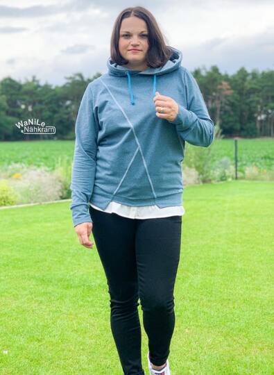 Ebook Hoodie AROSA Gr. XS-XXXL