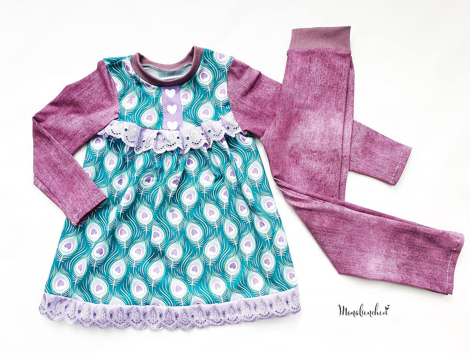 Rüschenshirt ANNA Gr. 80 - 122