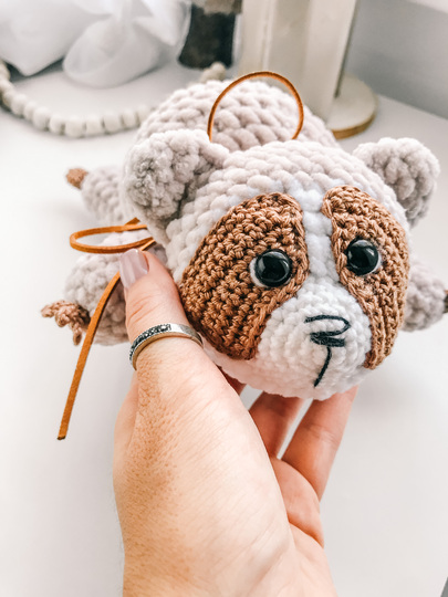 Häkelanleitung Bounty Waschbär