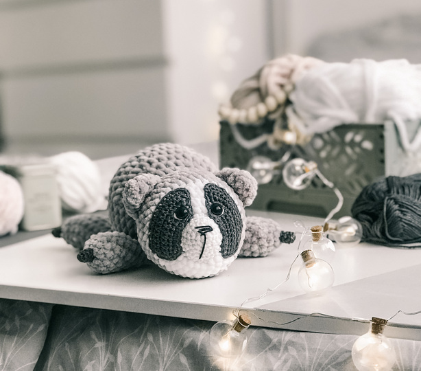 Häkelanleitung Bounty Waschbär