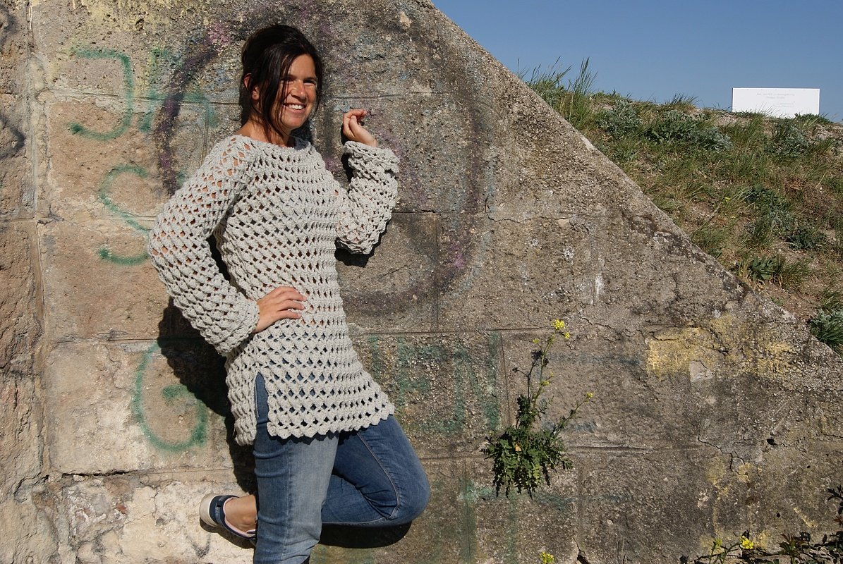 Pulli & Loop STAYHOME (Gr. S/M, L/XL - leicht alle Größen anzupassen) - Bild 3