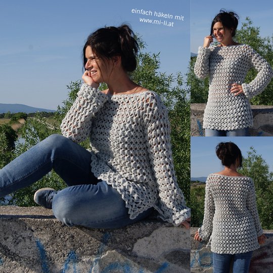 Pulli & Loop STAYHOME (Gr. S/M, L/XL - leicht alle Größen anzupassen)