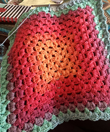 Crochet Rosemary blanket PDF pattern