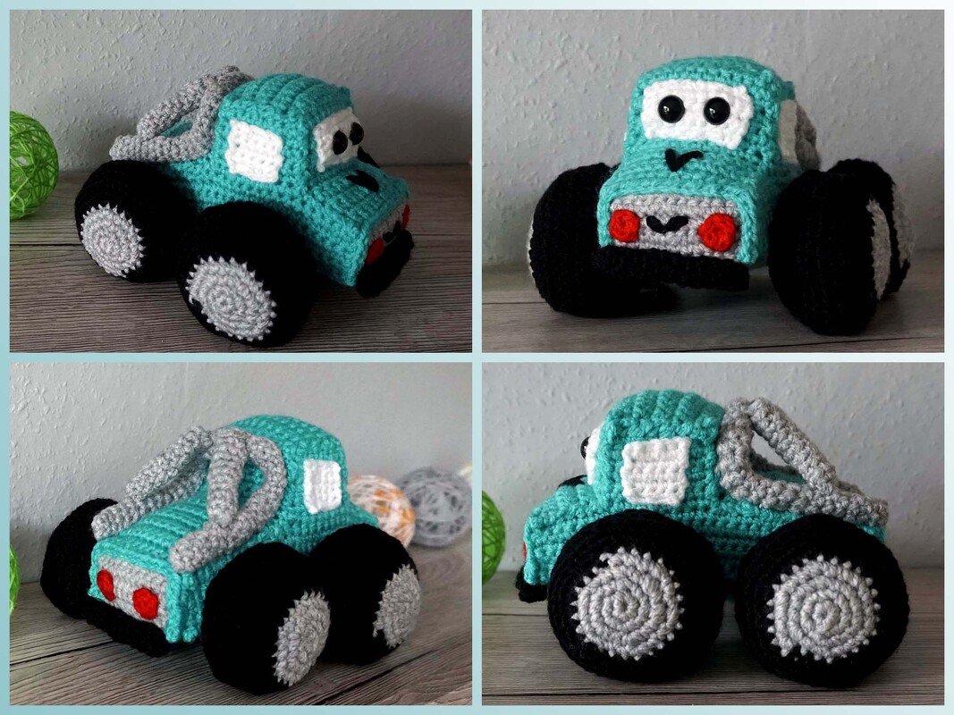 Crochet Pattern: Monstertruck Bigfoot - Image 2