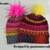 Crochet hat pattern-4 sizes- adult/teen,toddler,child,large adult