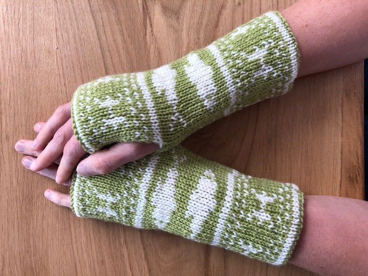 Anleitung Sternzeichen Armstulpen - Die Fische