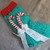 Strickanleitung Nikolausstrumpf Candy Canes 50 cm lang!