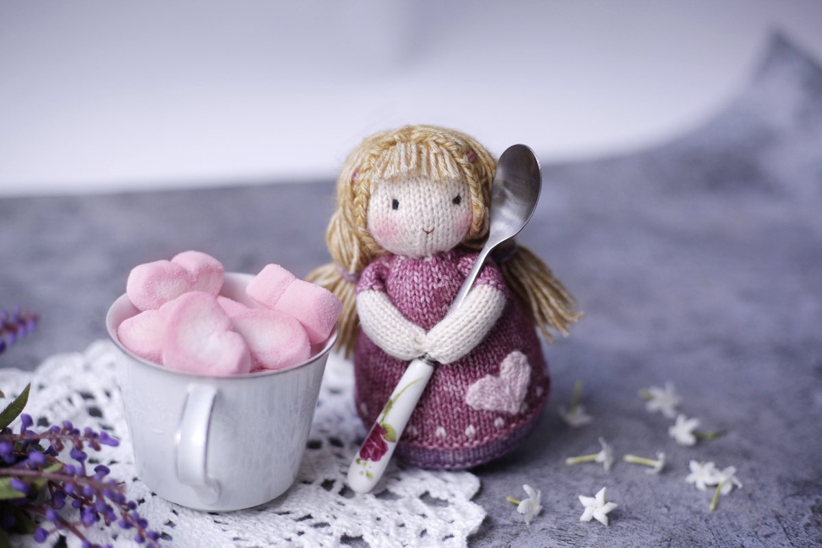 My little girl Lucy (PDF knitting pattern) - Image 2